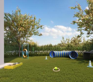 Perspectiva artística do pet place