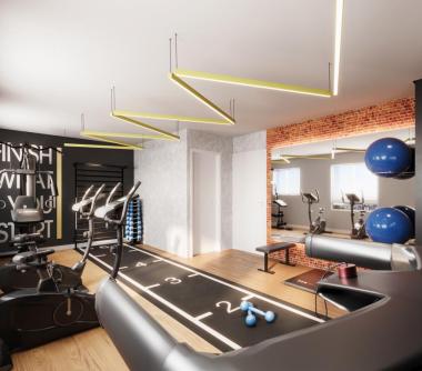 Perspectiva artística do fitness