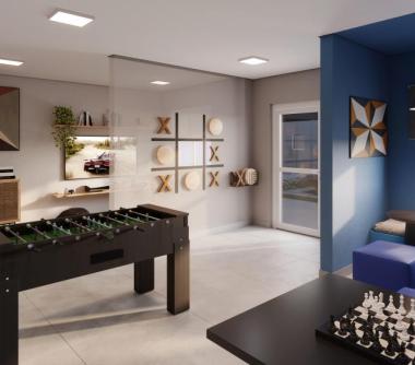 Perspectiva artística do espaço games