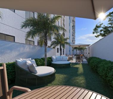 Perspectiva artística do solário