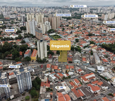 Fotomontagem da localização